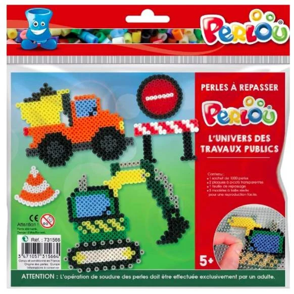 Kit perlou chantier travaux public - 1000 perles