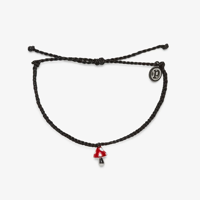 Mushroom Charm Bracelet PuraVida