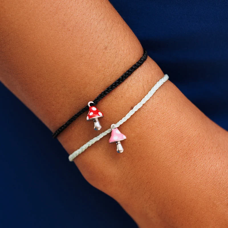 Mushroom Charm Bracelet PuraVida