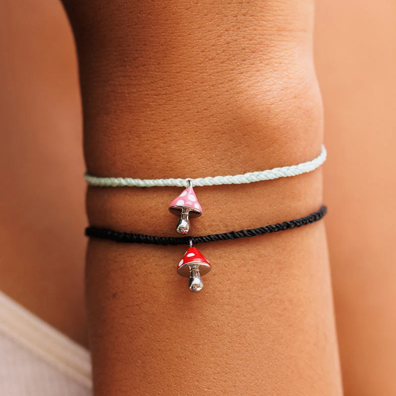 Mushroom Charm Bracelet PuraVida