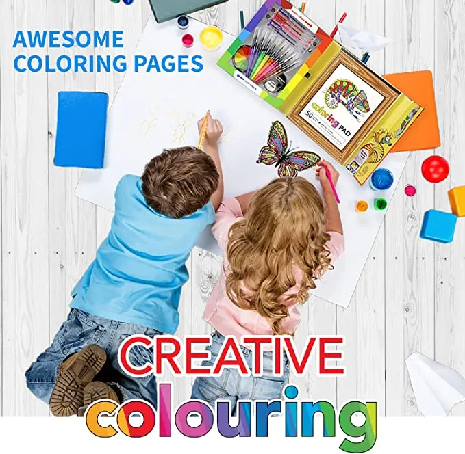 Creative Coloring Spice Box