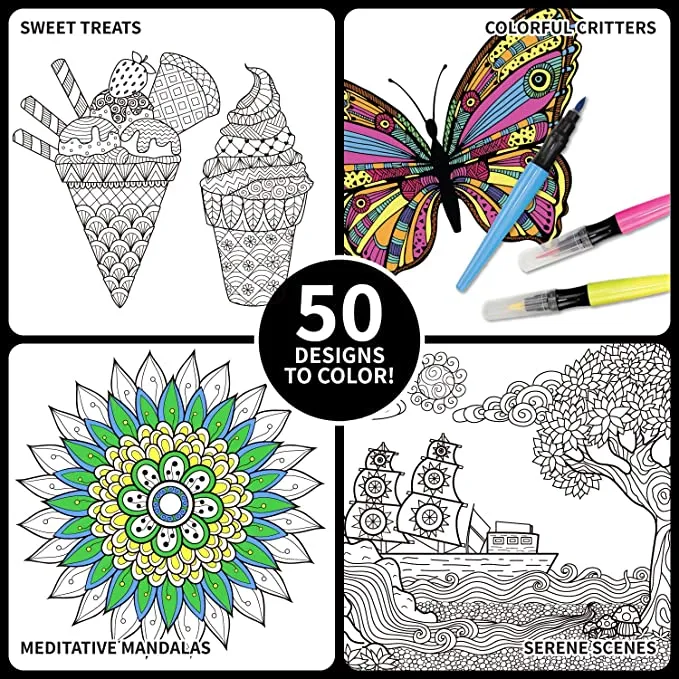 Creative Coloring Spice Box