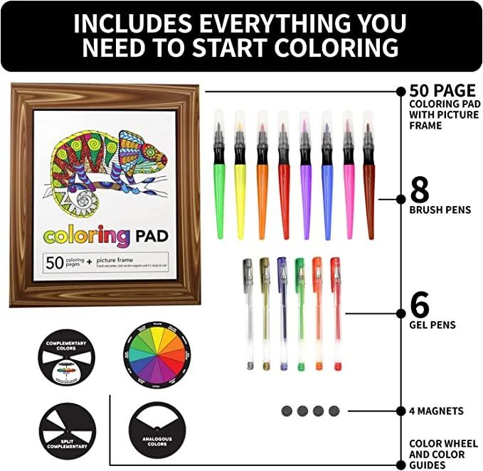 Creative Coloring Spice Box