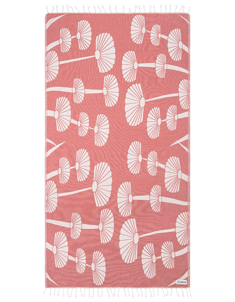 Orange Maitake Sand Cloud Towel