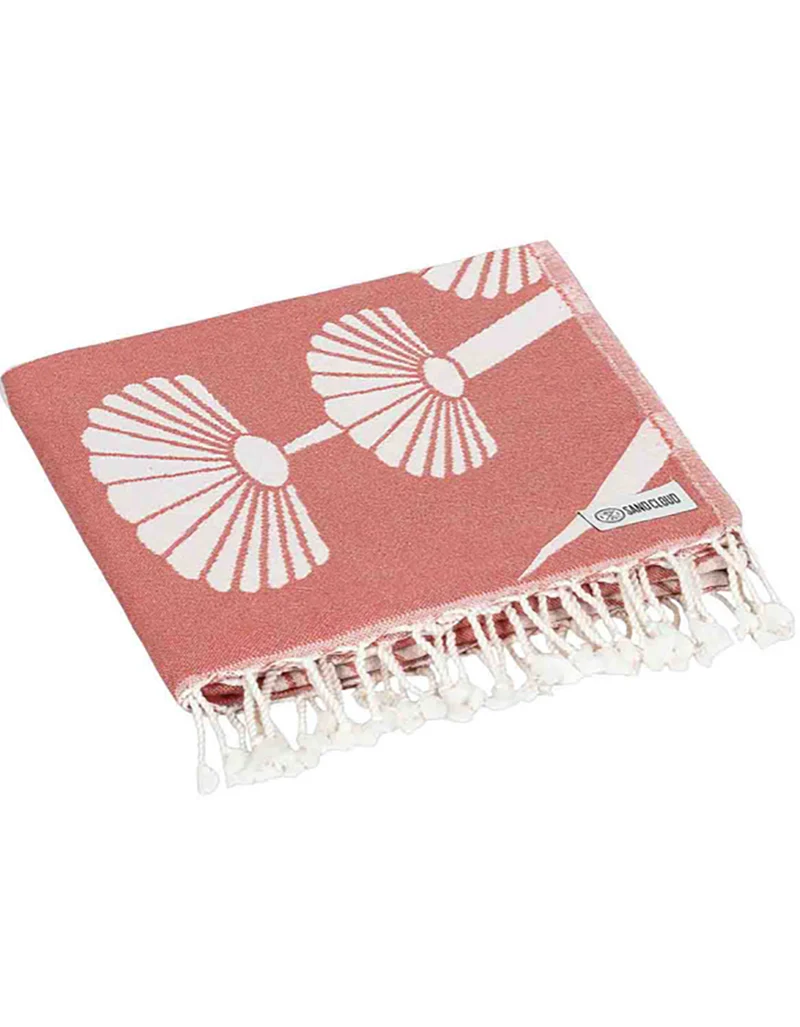 Orange Maitake Sand Cloud Towel
