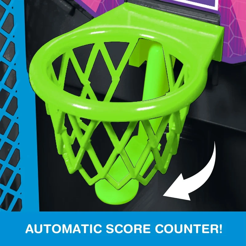 Game Zone Interactive Tabletop Arcade Basketball Shootout Two Player Game