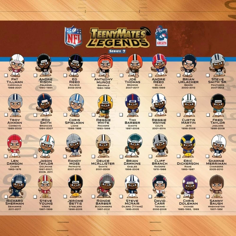 Teenymates NFL Legends 2023 Series 2 Blind Pack