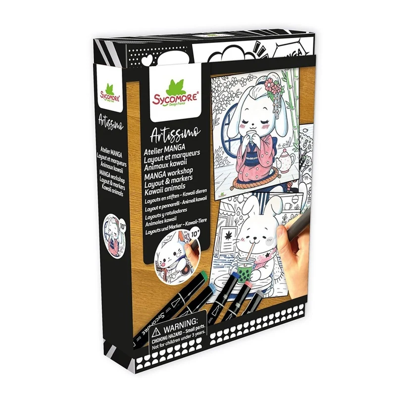 Artissimo Manga Workshop Kawaii Animals, 1 Count