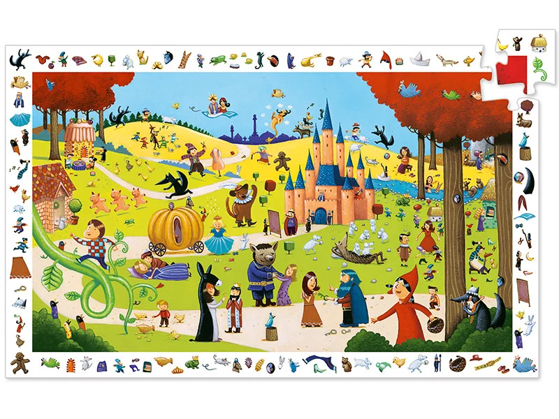 Puzzle observation - Contes - 54 pièces