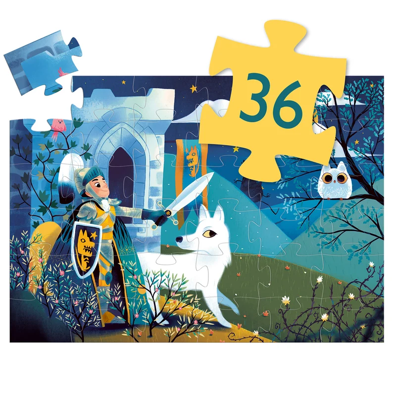Puzzle le chevalier de la pleine lune - 36 pièces