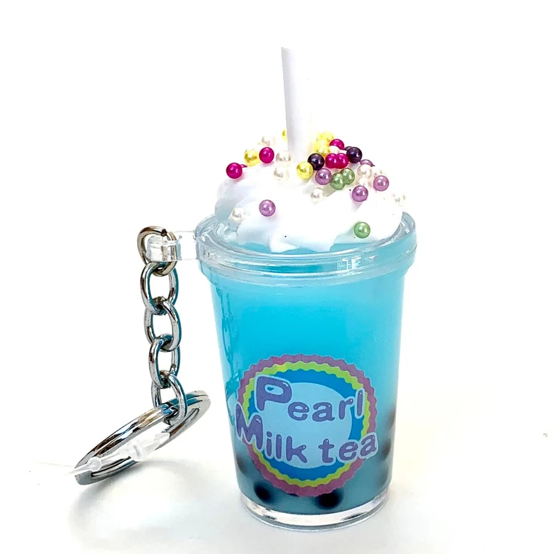 Boba Milk Drink Keychain