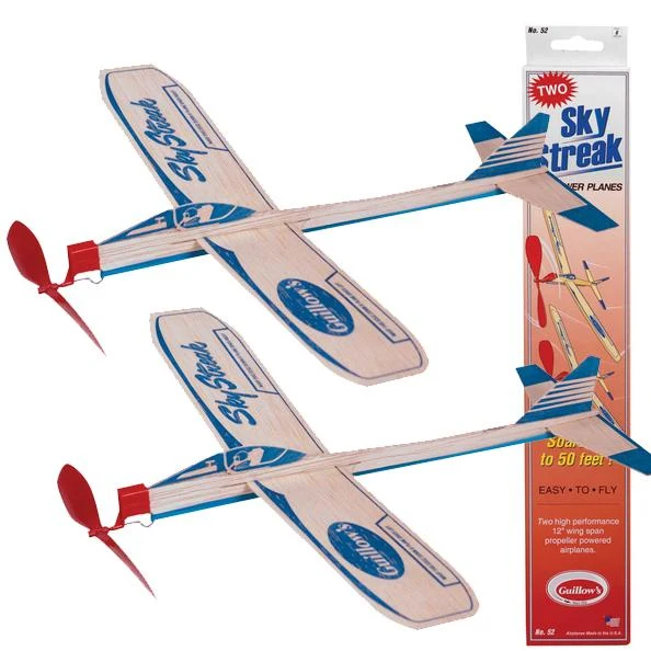 Sky Streak Balsa Plane Boxed USA