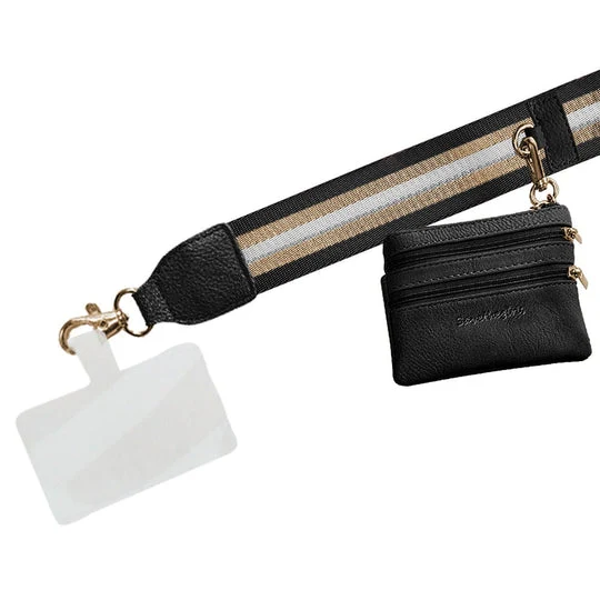 Clip and Go Strap With Pouch Stripe Collection