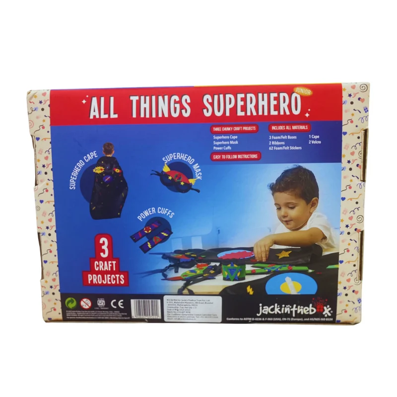 Superhero Costume Craft Kit for Kids