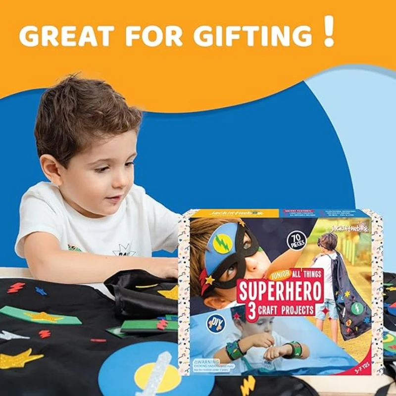 Superhero Costume Craft Kit for Kids