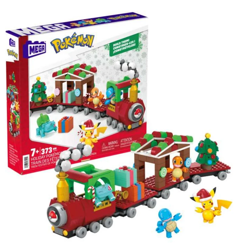 MEGA Pokémon Holiday Train Building Set