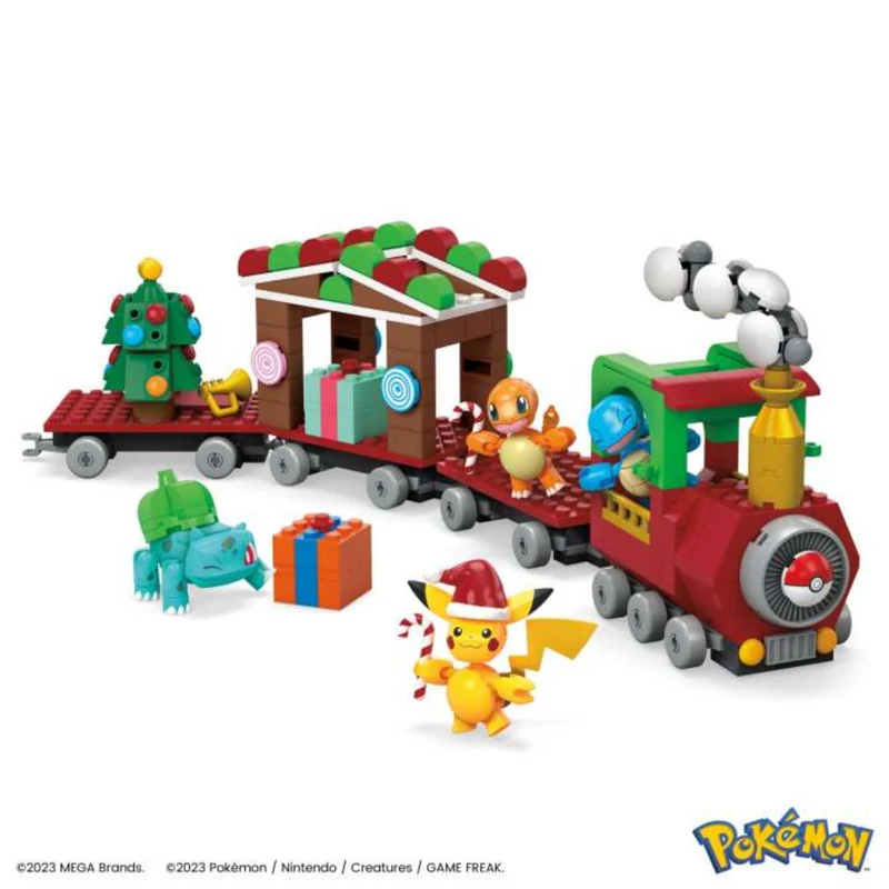 MEGA Pokémon Holiday Train Building Set