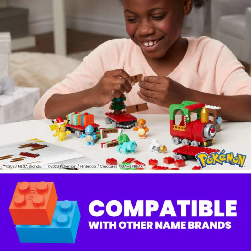 MEGA Pokémon Holiday Train Building Set