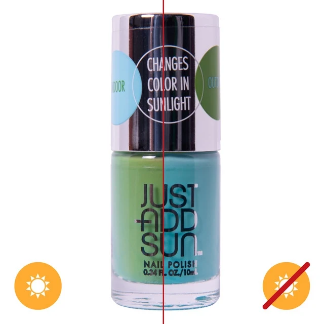 True Blue UV Nail Polish-Just Add Sun