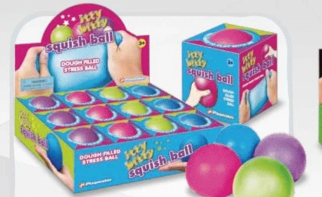 Itty Bitty Neon Squish Ball