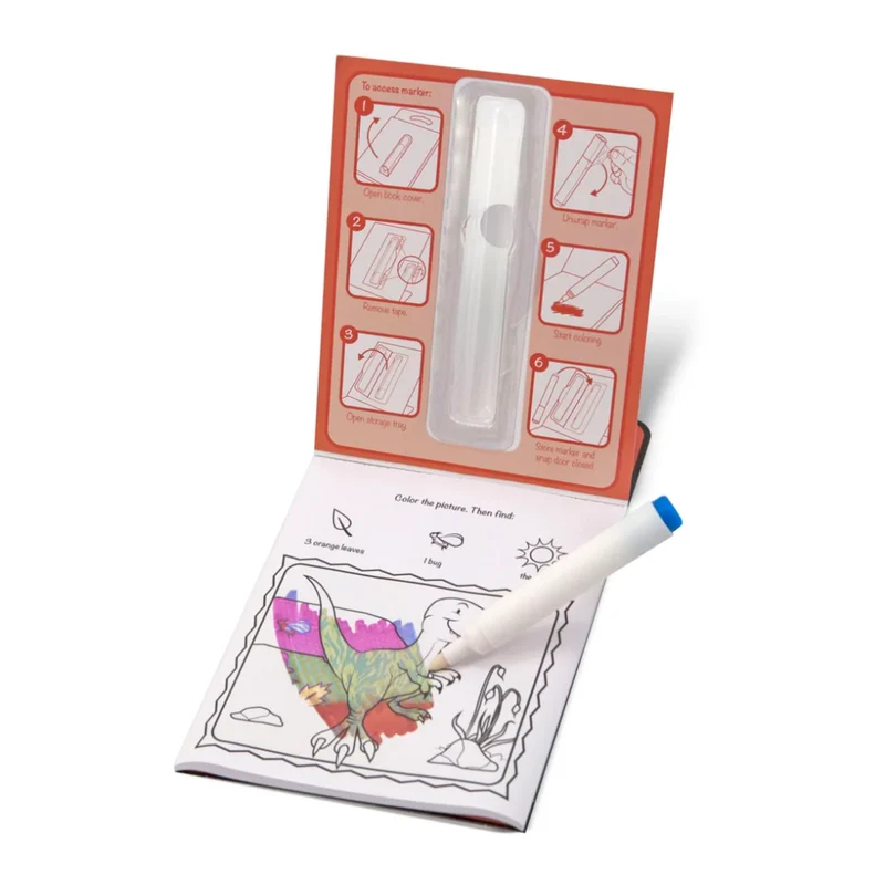 On the Go ColorBlast No-Mess Coloring Pad - Dinosaurs