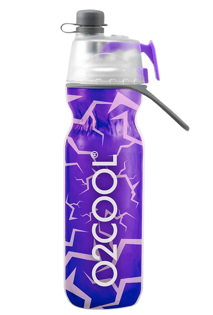 Purple Crackle Mist N Sip Bottle