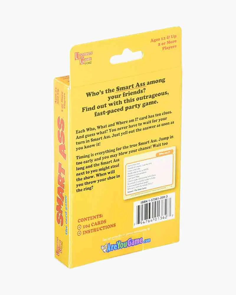 Smart Ass Card Game