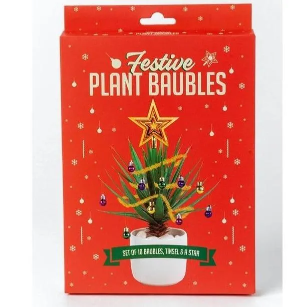 Festive Plant Baubles - Ornaments for your plants