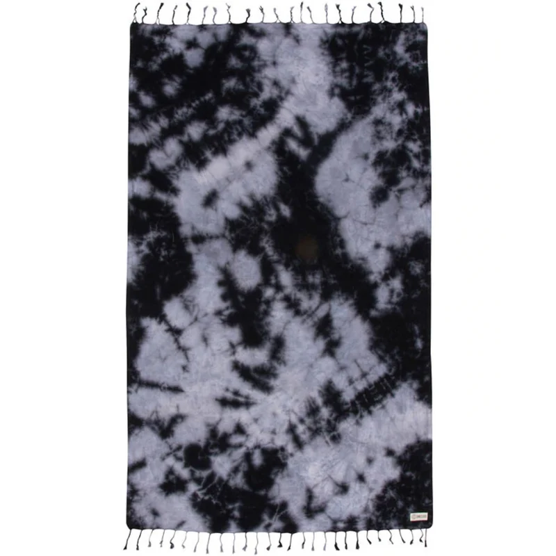 Black Acid Sand Cloud Towel