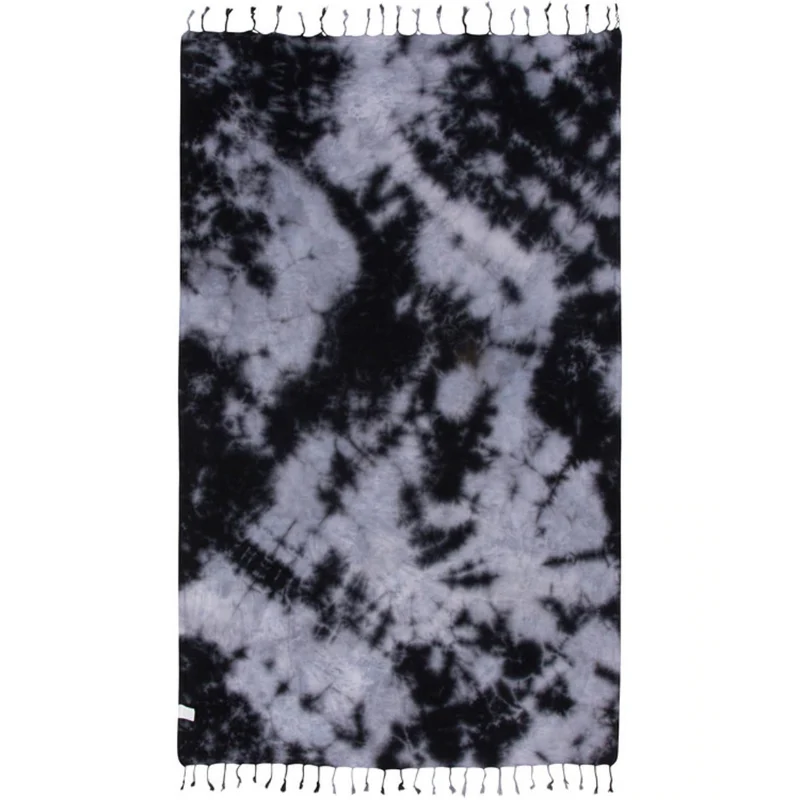 Black Acid Sand Cloud Towel