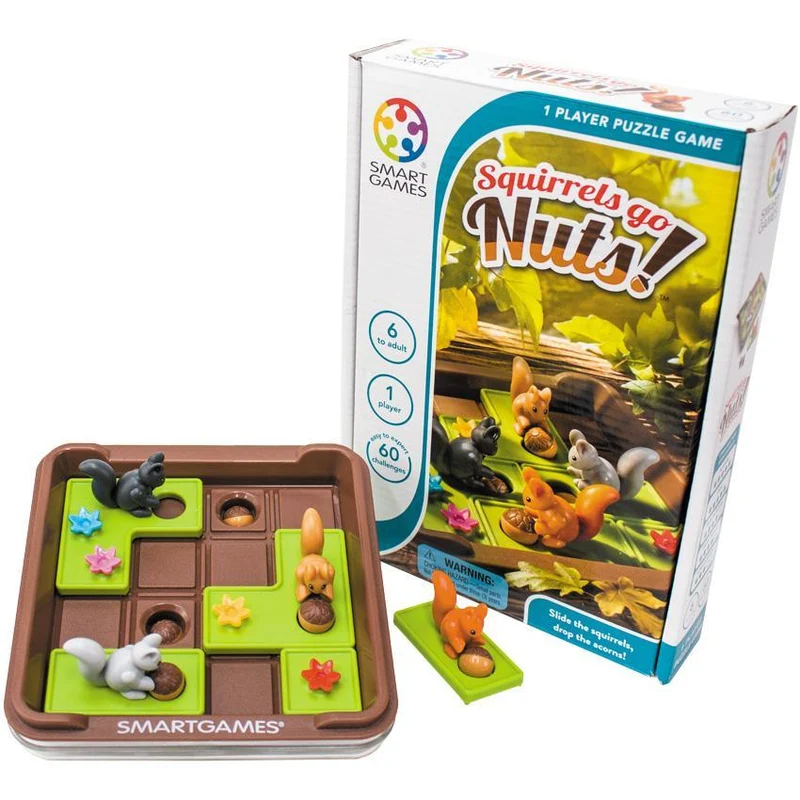 Squirrels Go Nuts Puzzler