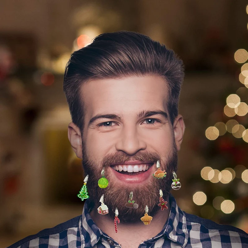Festive Feast Baubles - Ornaments for your beard