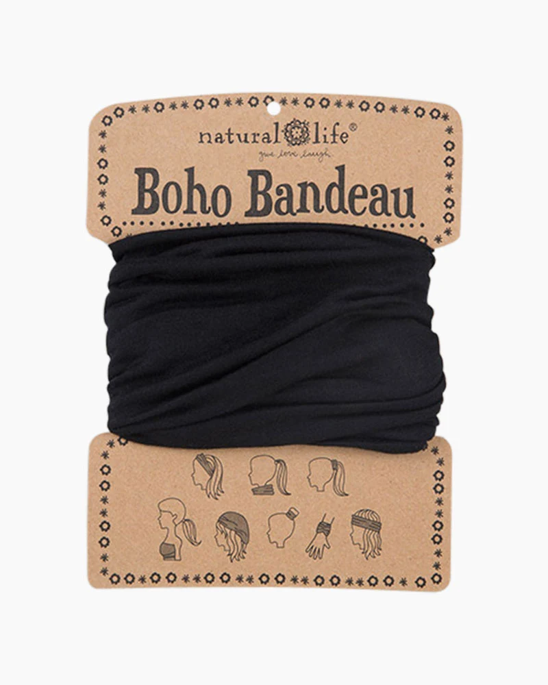Black Boho Bandeau