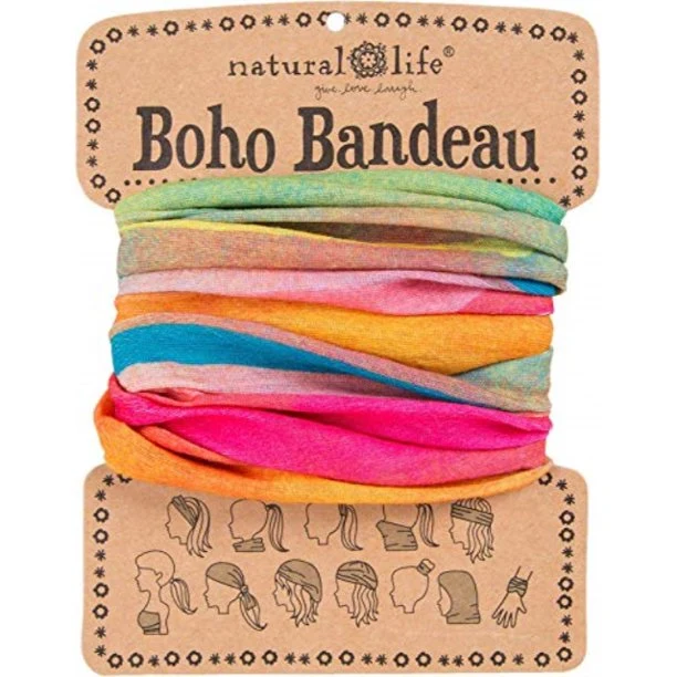 Rainbow Ombre Boho Bandeau