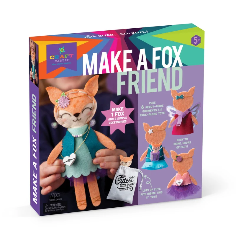 Craft-tastic Make a Fox Friend