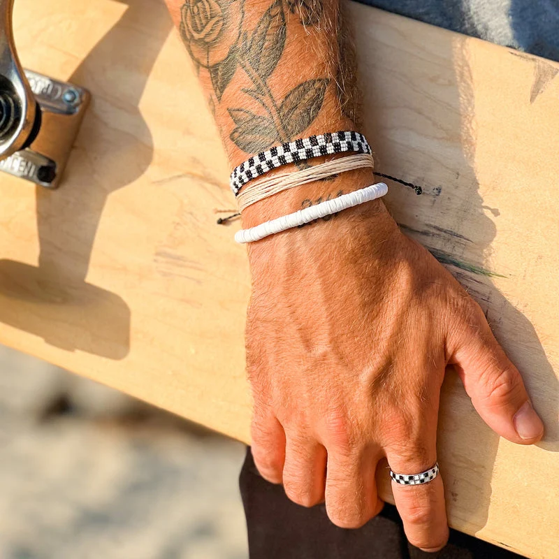 Pastel Disc Stretch Bracelet Puravida