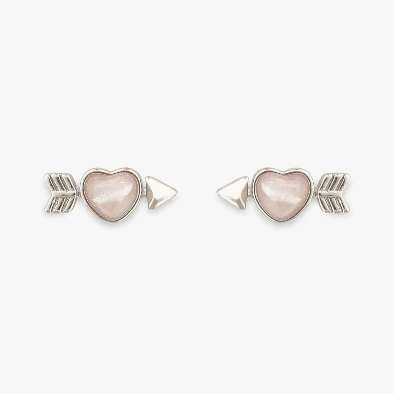 Cupids Bow Stud Earrings PuraVida