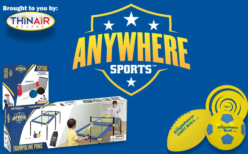 Portable Trampoline Ping Pong Table Tennis Game for Indoor or Outdoor Use