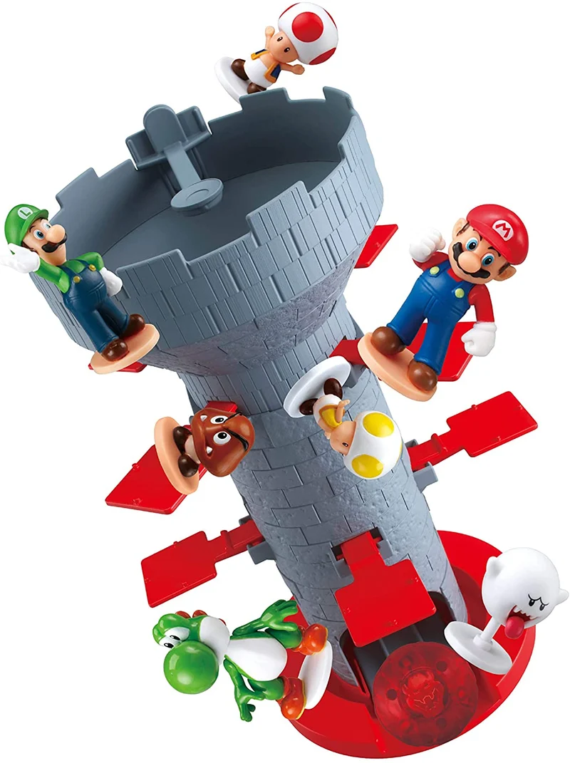 Super Mario Blow Up Shaky Tower Game