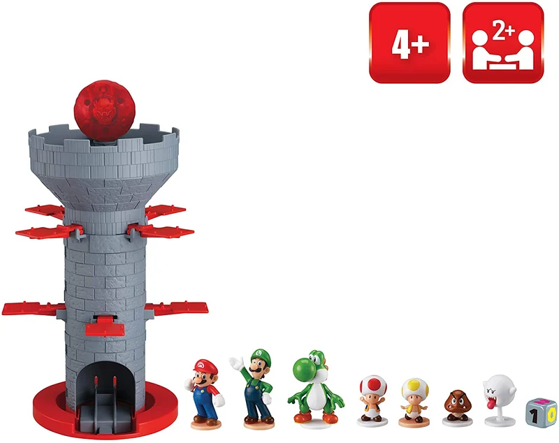Super Mario Blow Up Shaky Tower Game