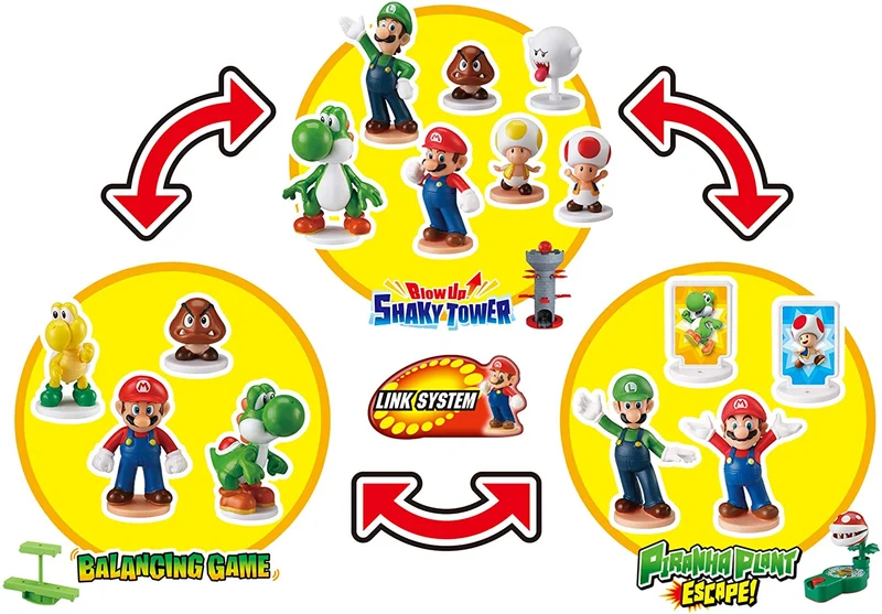 Super Mario Blow Up Shaky Tower Game
