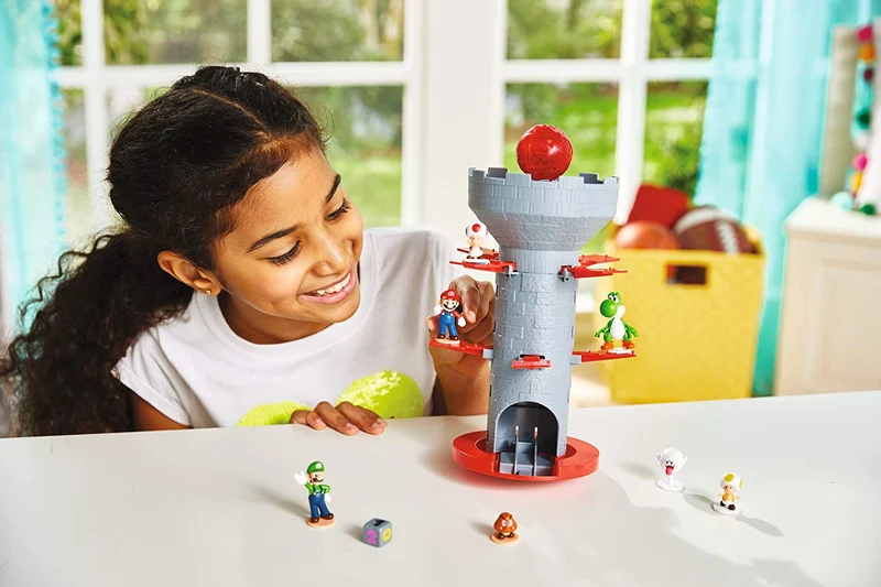 Super Mario Blow Up Shaky Tower Game