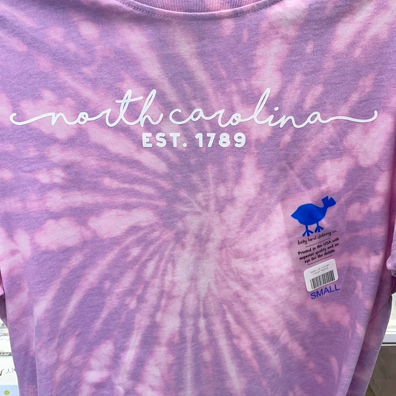 Tie Dye Violet NC Shirt
