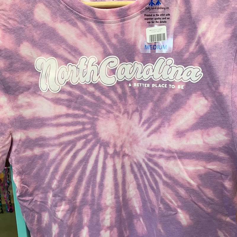 Tie Dye Violet NC Shirt