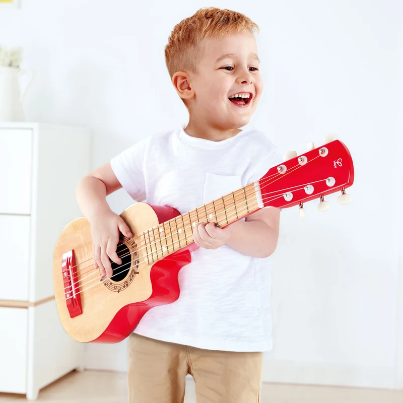 Red Flame Guitar