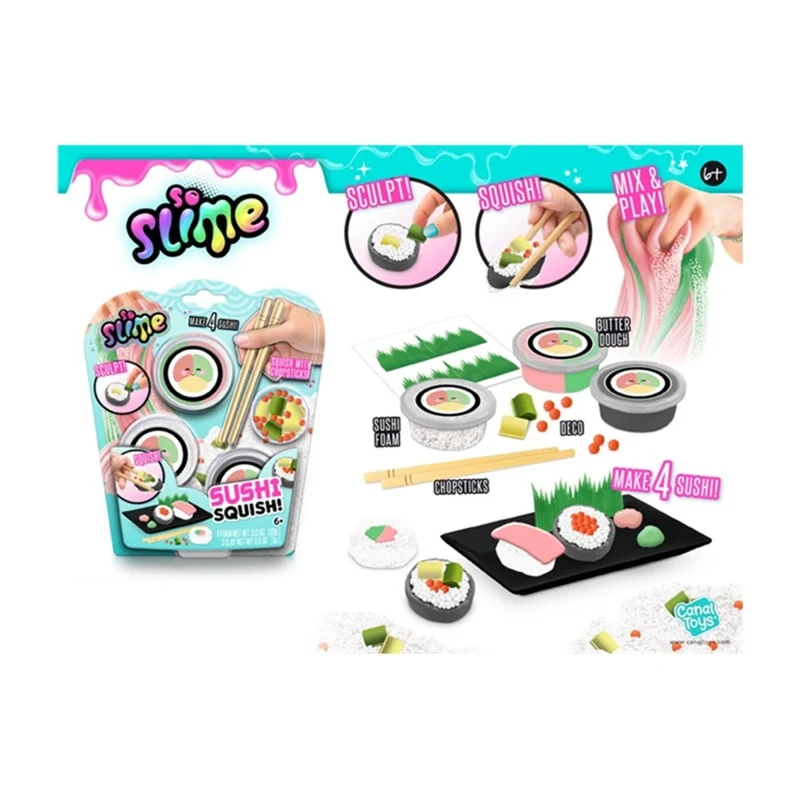 So Slime Sushi Set Toy, 1 Count