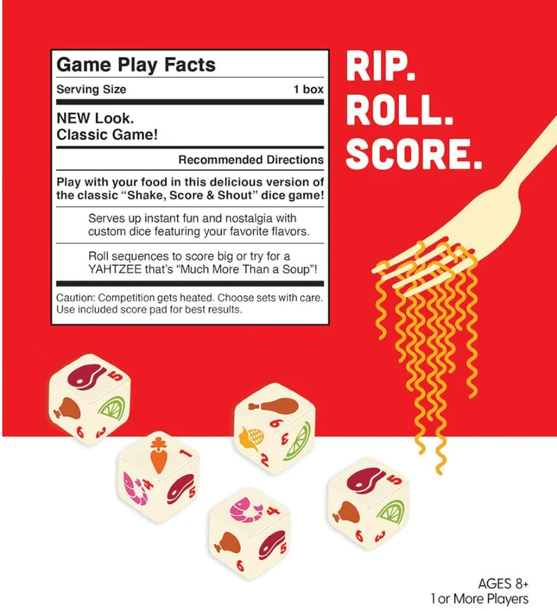 Cup Noodles Yahtzee