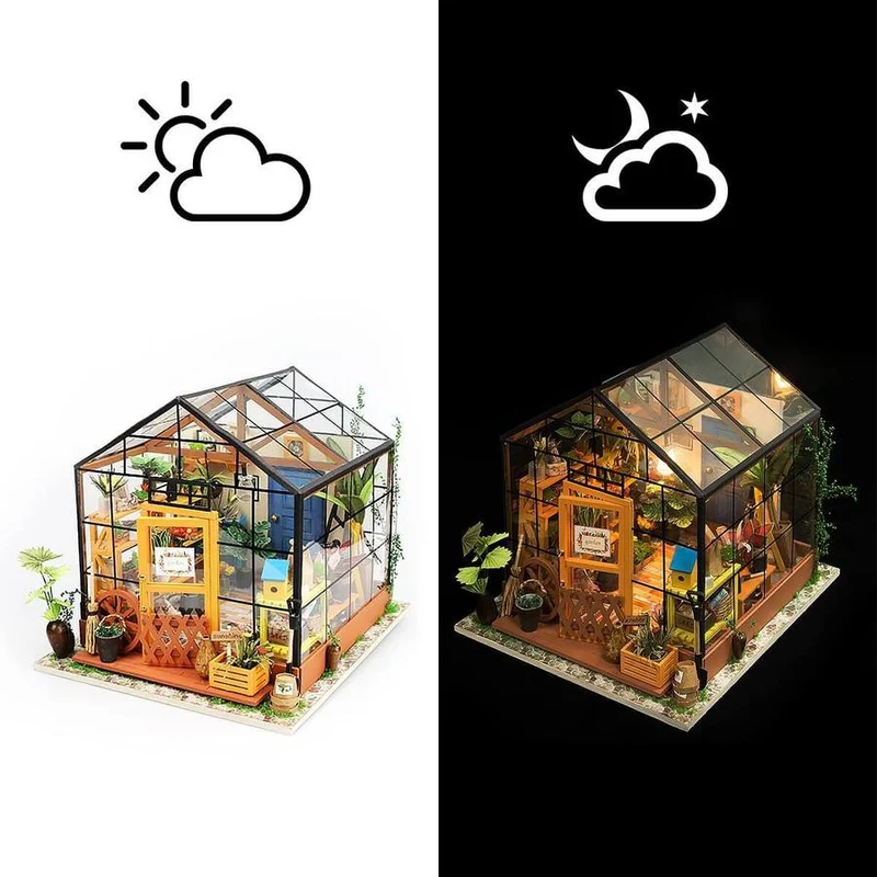 Cathy's Flower House DIY Miniature House