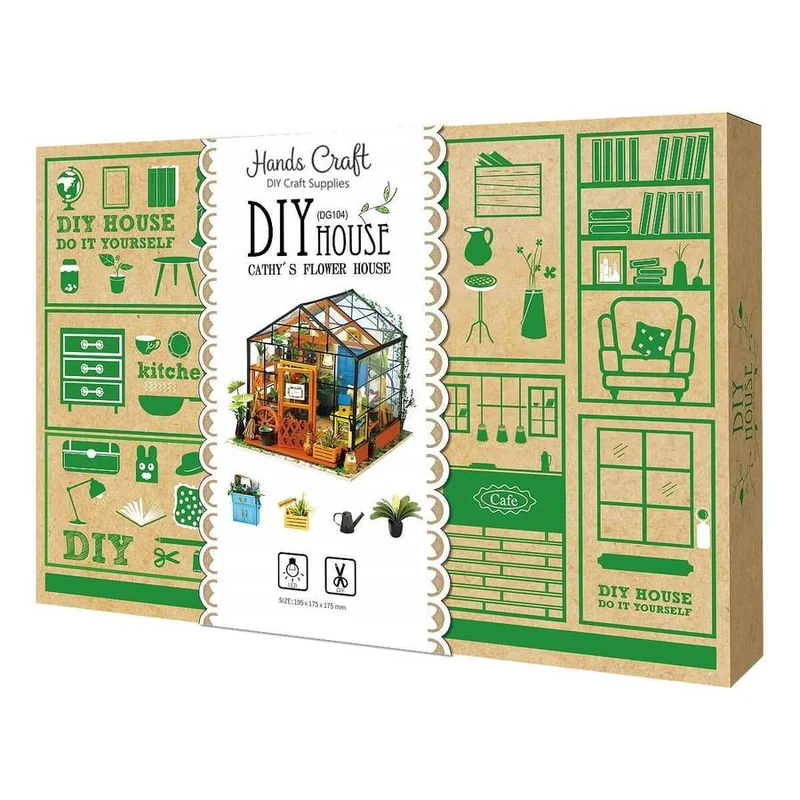 Cathy's Flower House DIY Miniature House
