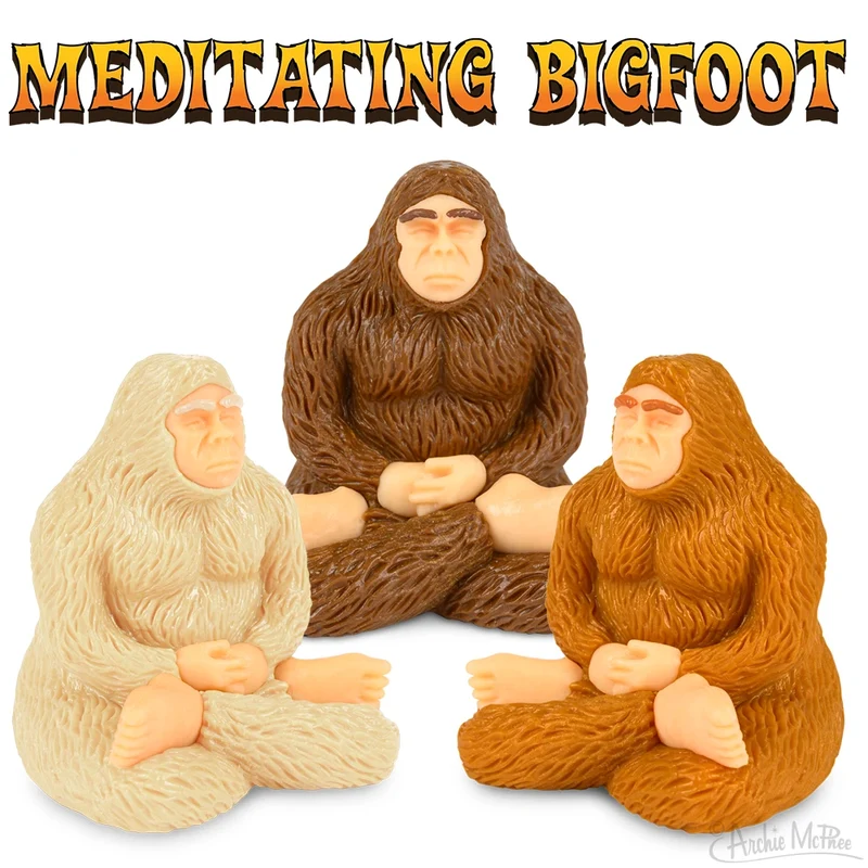 Meditating Bigfoot - 1 random color